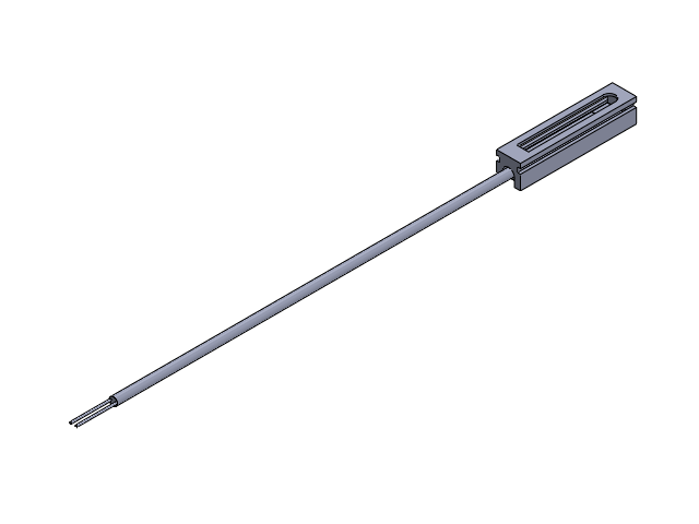 Reed switch with clamp